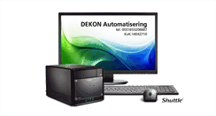 Desktop Screenshot of dekon.com